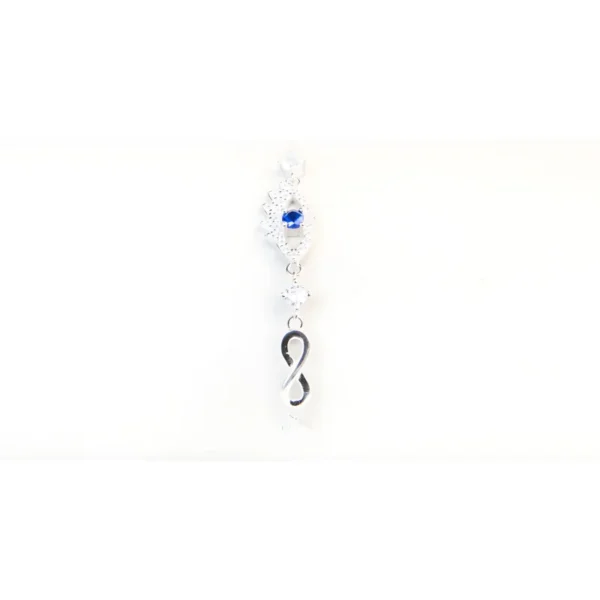 Eyablue Infinity Silver Bracelet - SERLA