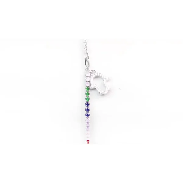 Khmissa Colorful Hand Silver Bracelet - SERLA