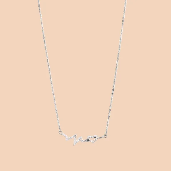 Noorheart Silver Necklace - SERLA